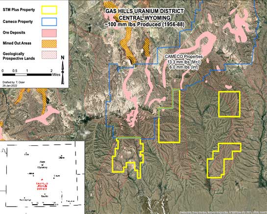Beaver Rim Uranium Wyoming Strathmore Plus